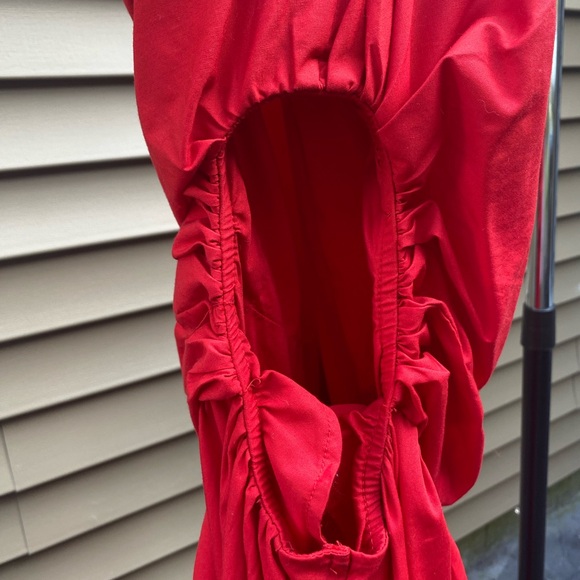 Abercrombie One-Shoulder Cutout Maxi Dress - Picture 12 of 12